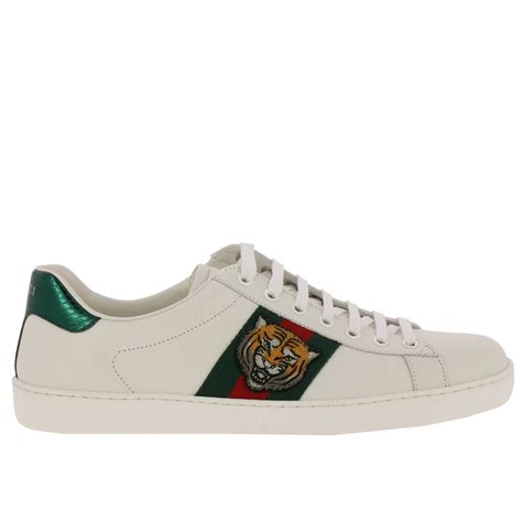 snikers gucci bassa con tigre|gucci sneakers for women.